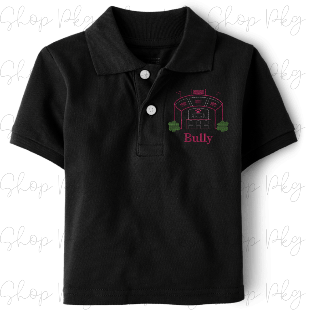 Mississippi State Football Stadium Boy's Polo