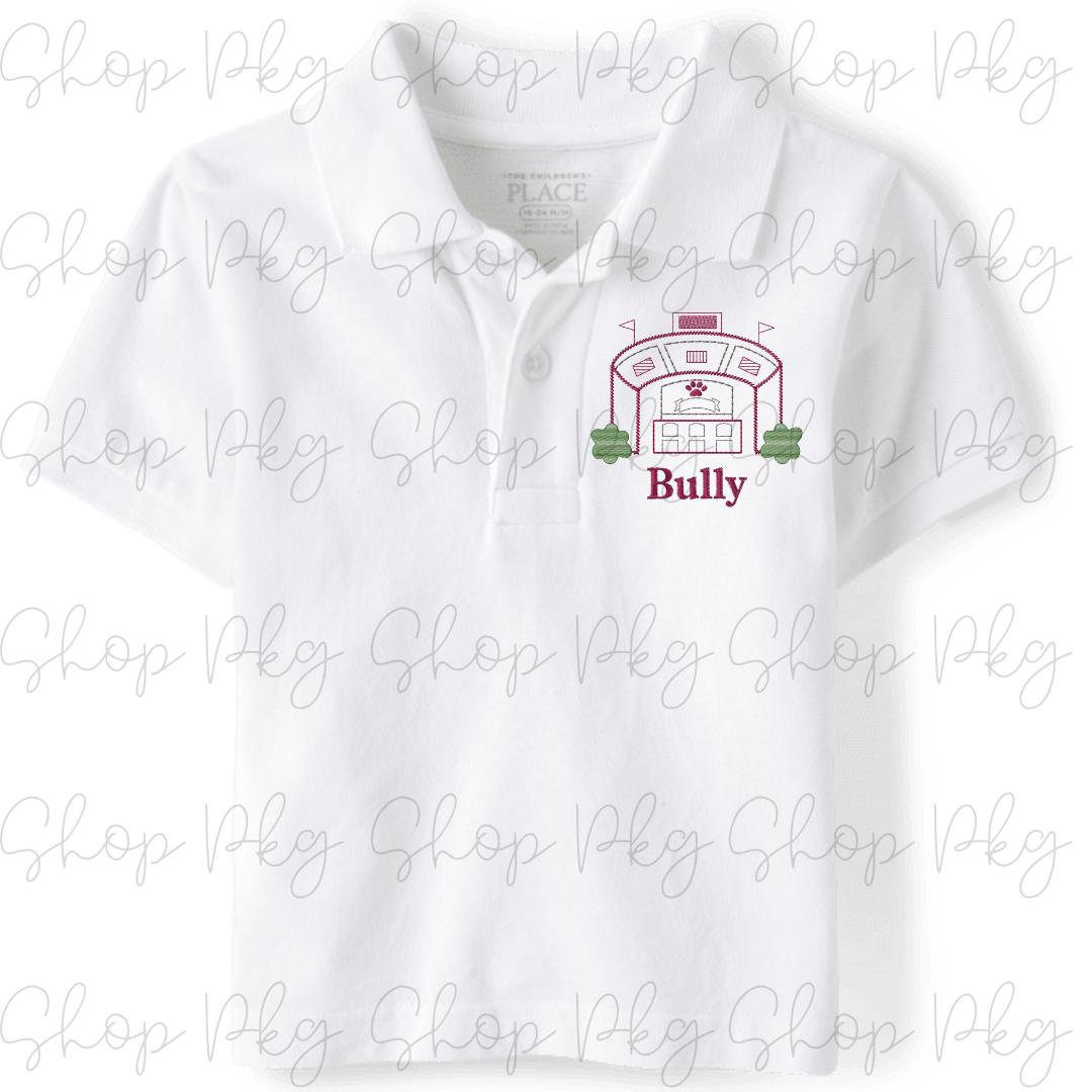 Mississippi State Football Stadium Boy's Polo