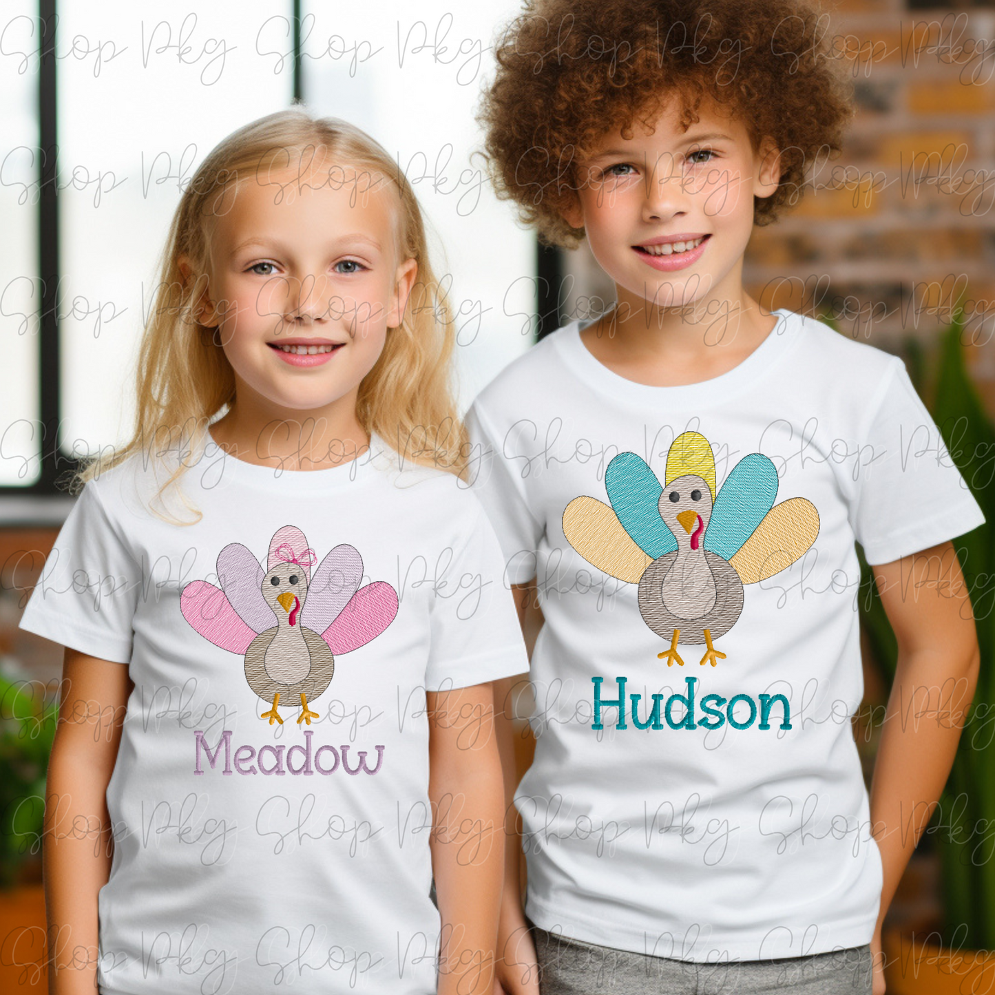 Girl's Turkey Embroidery