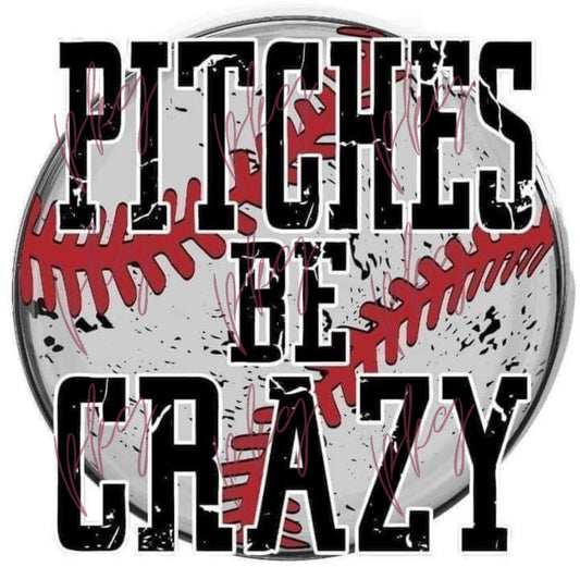 Baseball Pitches be Crazy