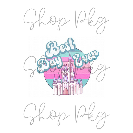 Best Day Ever Pink Torquoise