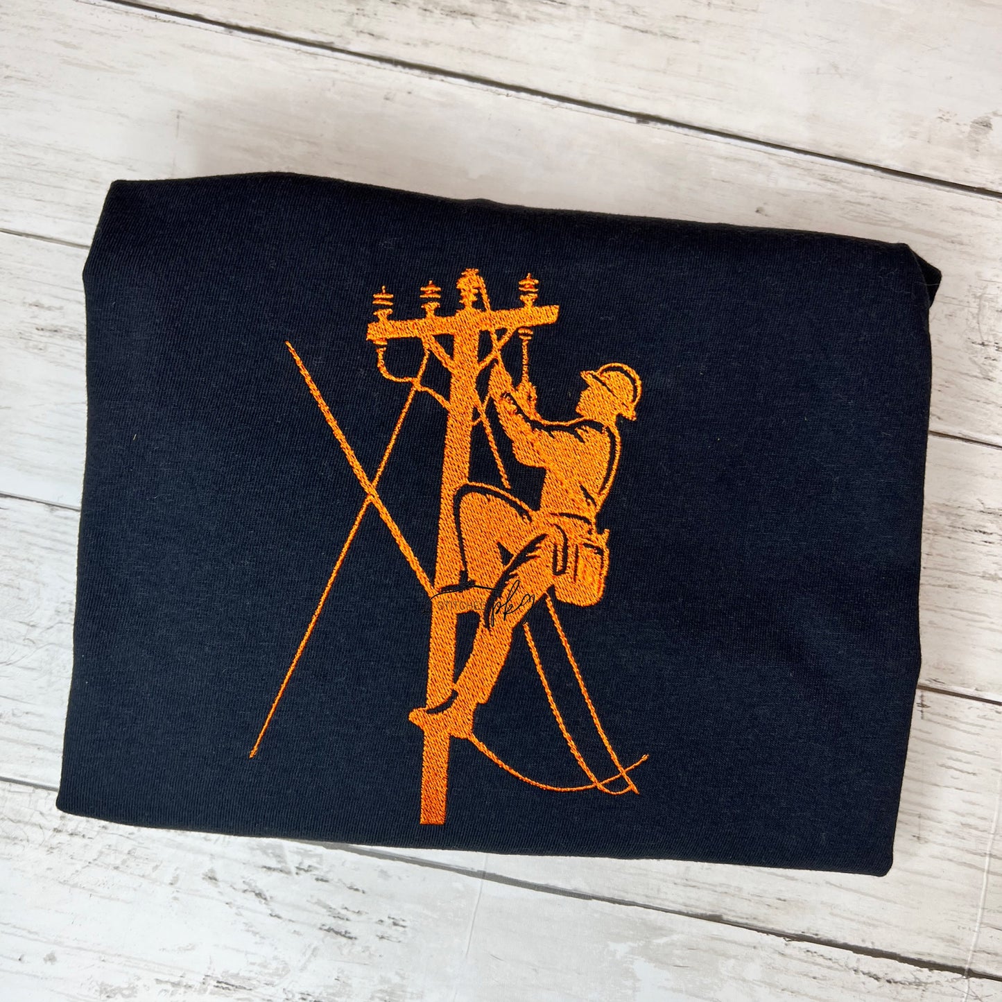 Lineman Embroidered Shirt