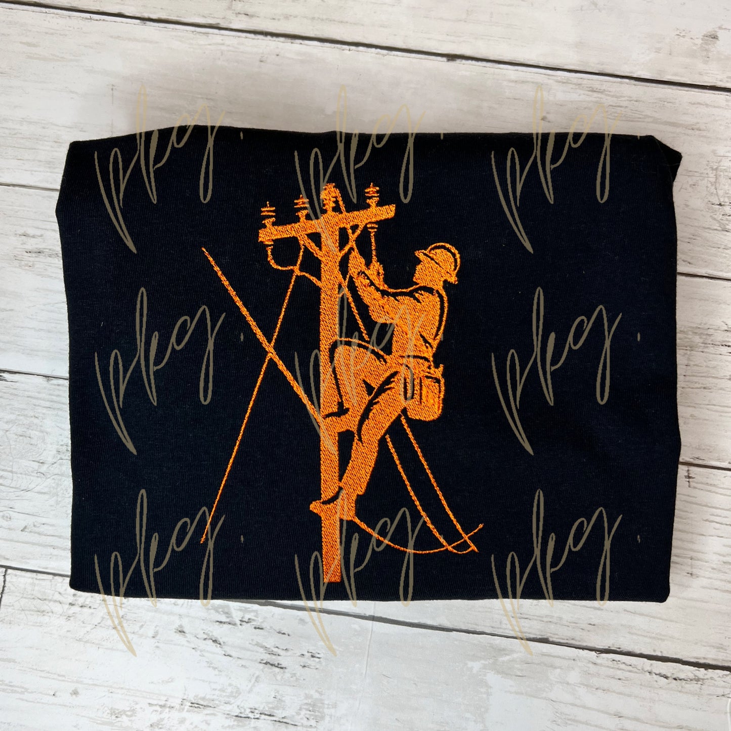 Lineman Embroidered Shirt
