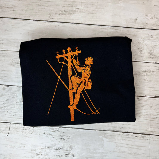 Lineman Embroidered Shirt