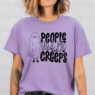 People Give Me The Creeps Graphic Top