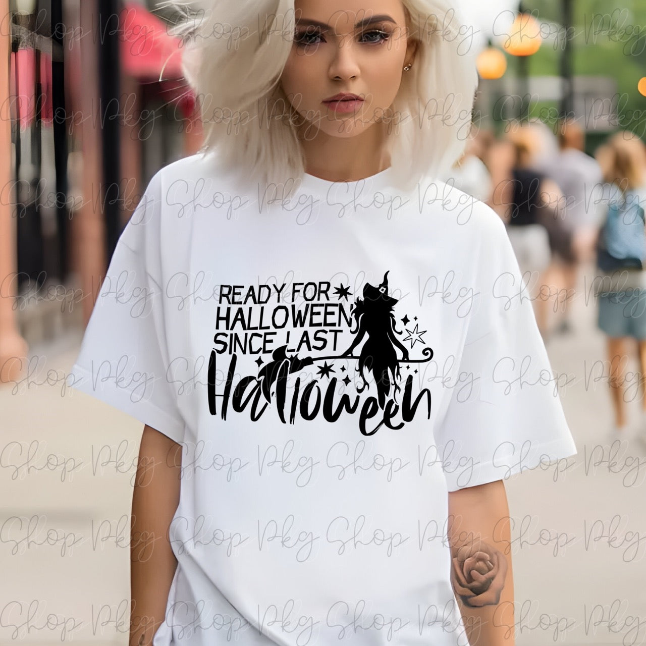 Ready For Halloweeen Graphic Top