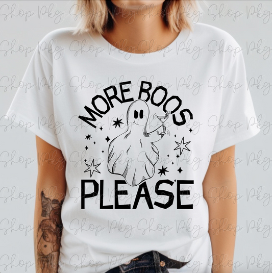 More Boos Please Graphic Tee