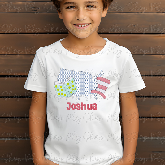 Read Across America Embroidery