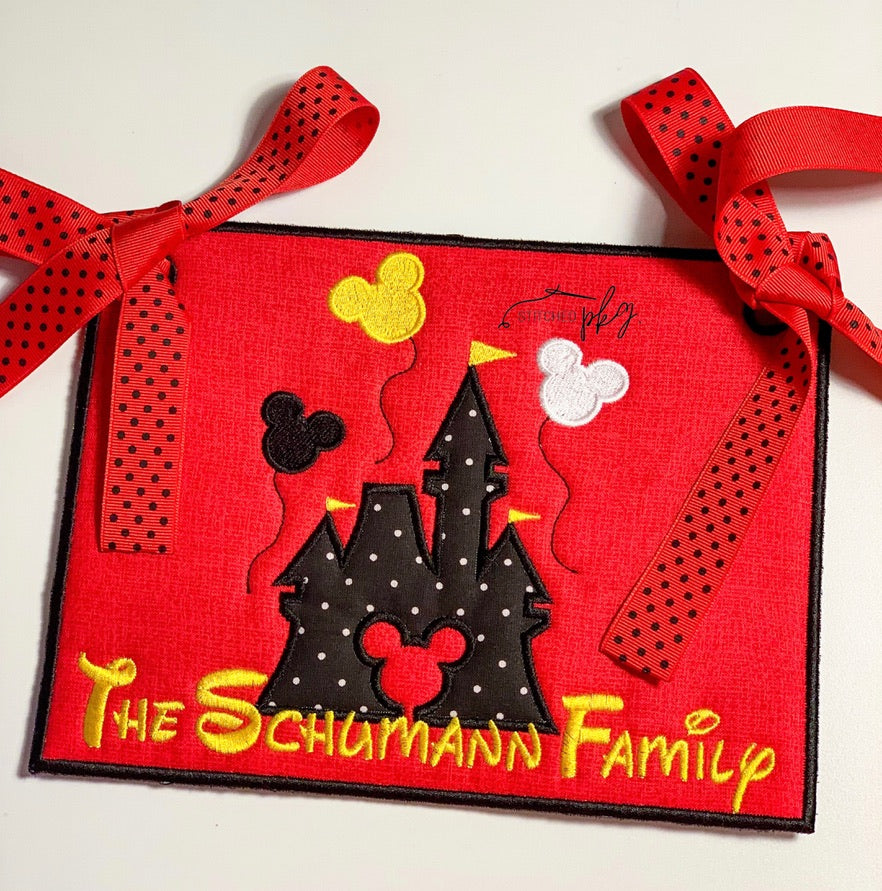 Mouse Castle Stroller Spotter Tag