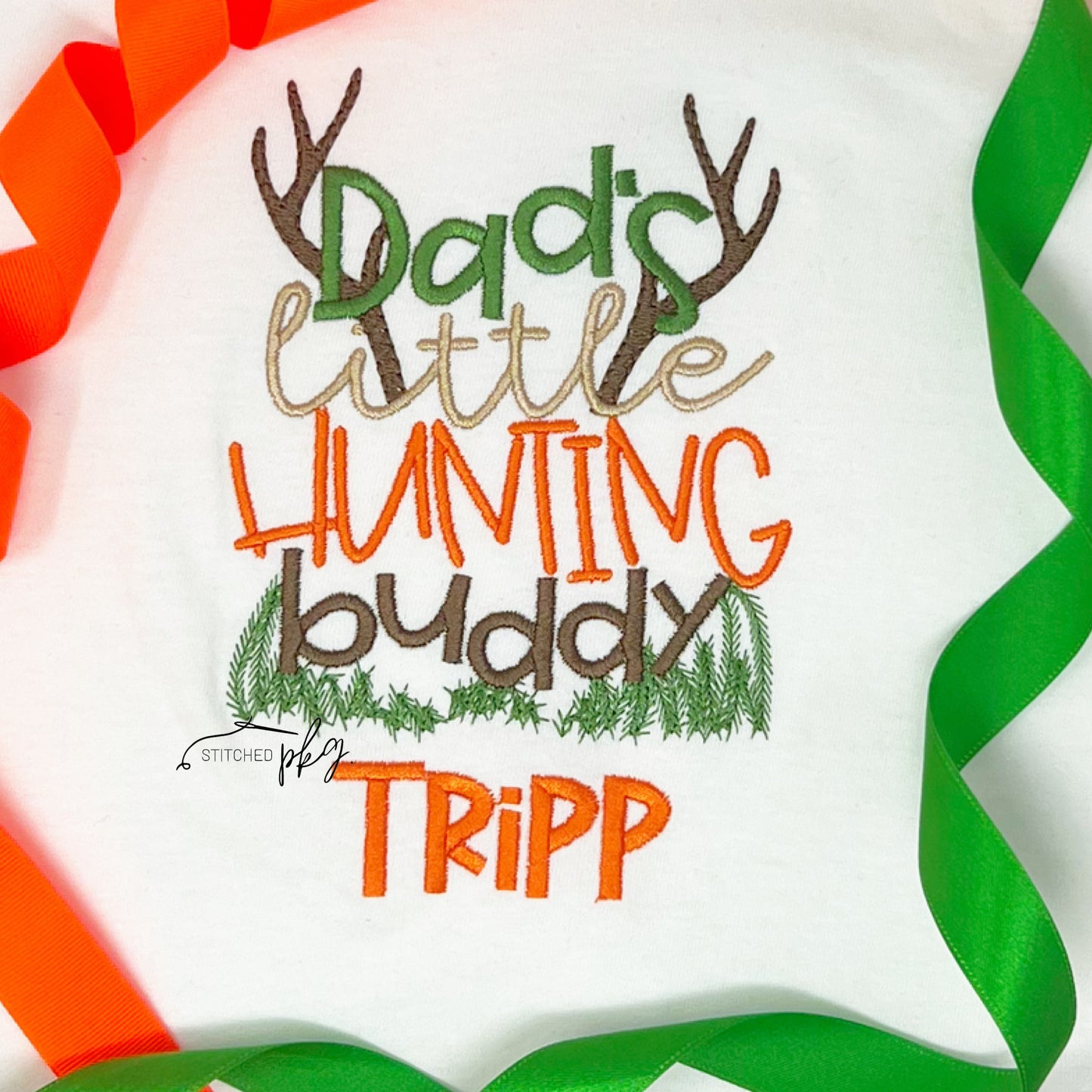 Dad's Hunting Buddy Embroidery