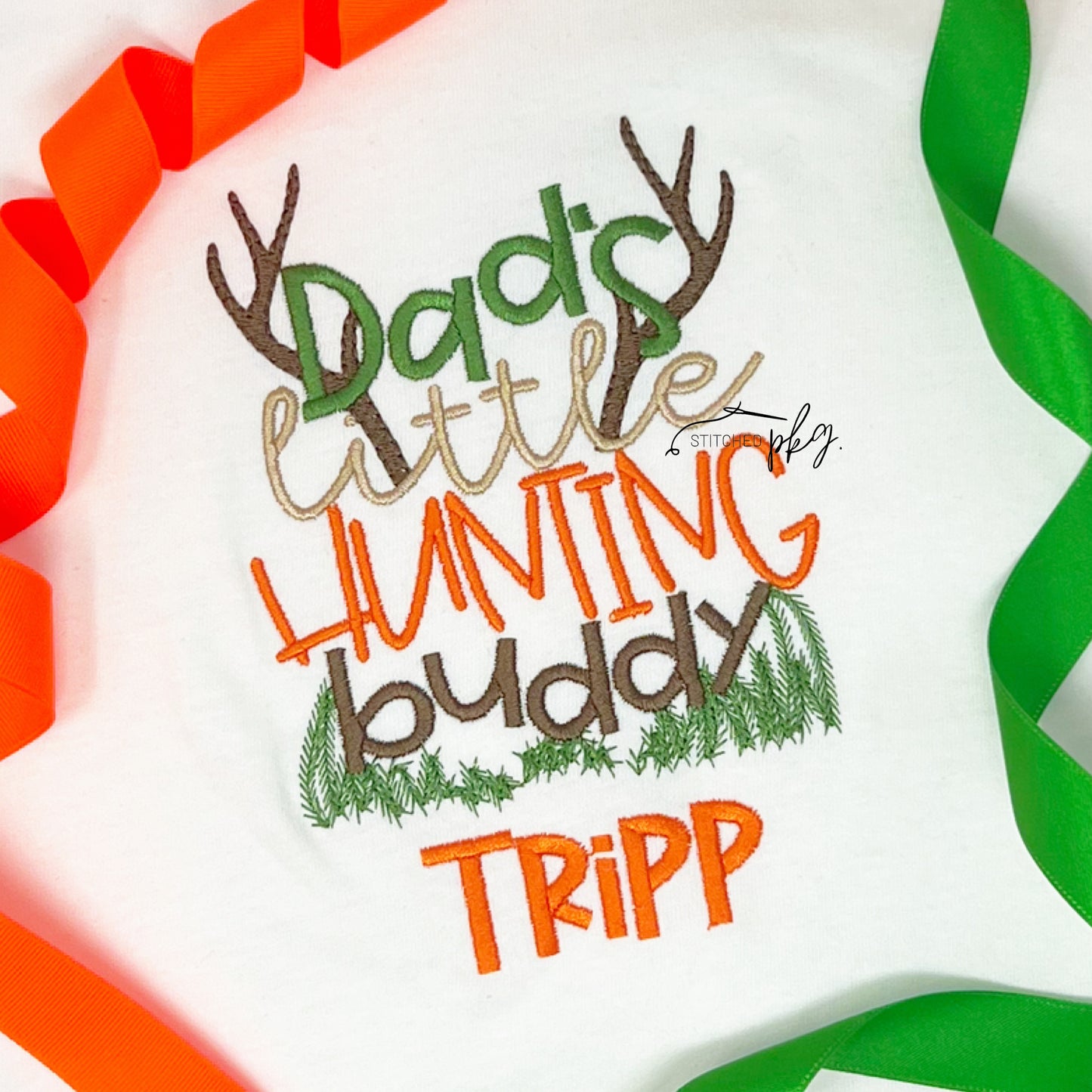 Dad's Hunting Buddy Embroidery