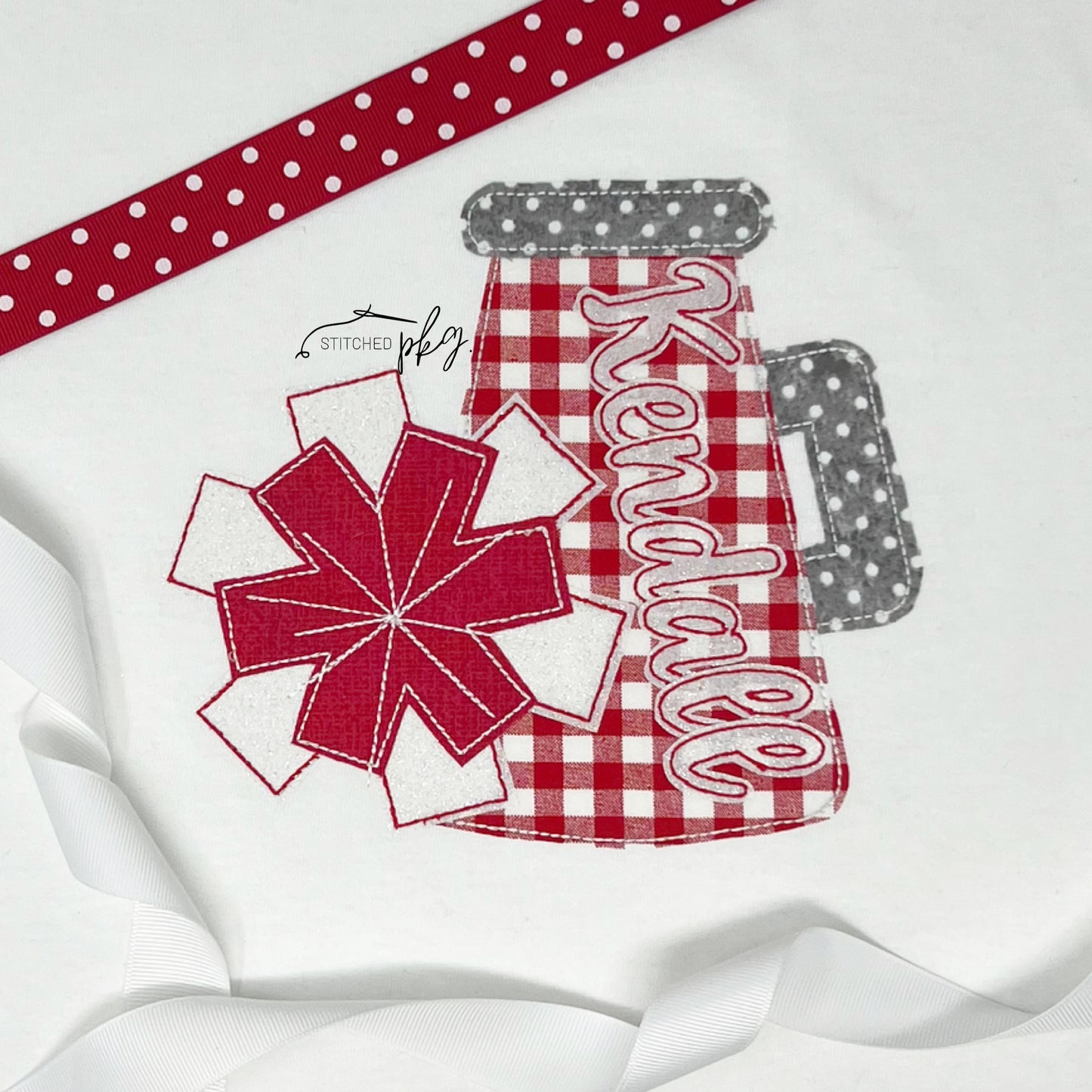 Personalized Megaphone Applique