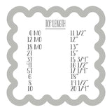 Personalized Pink and White Ruffle Pajamas