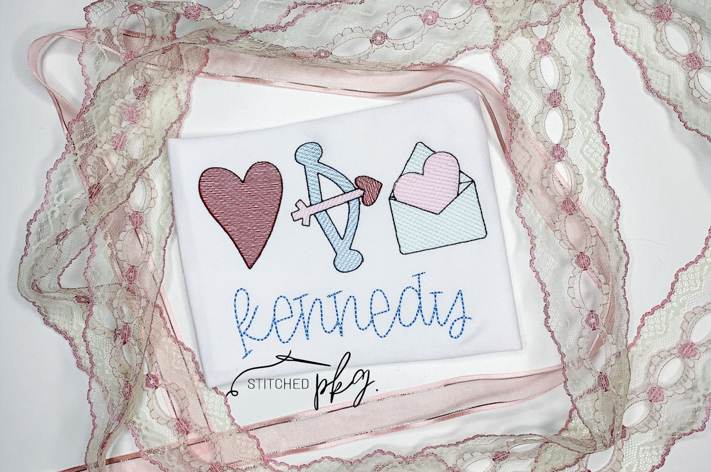 Love Letter Trio Embroidery