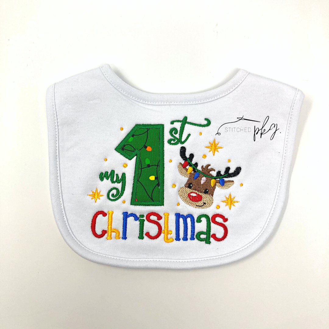 My First Christmas Applique