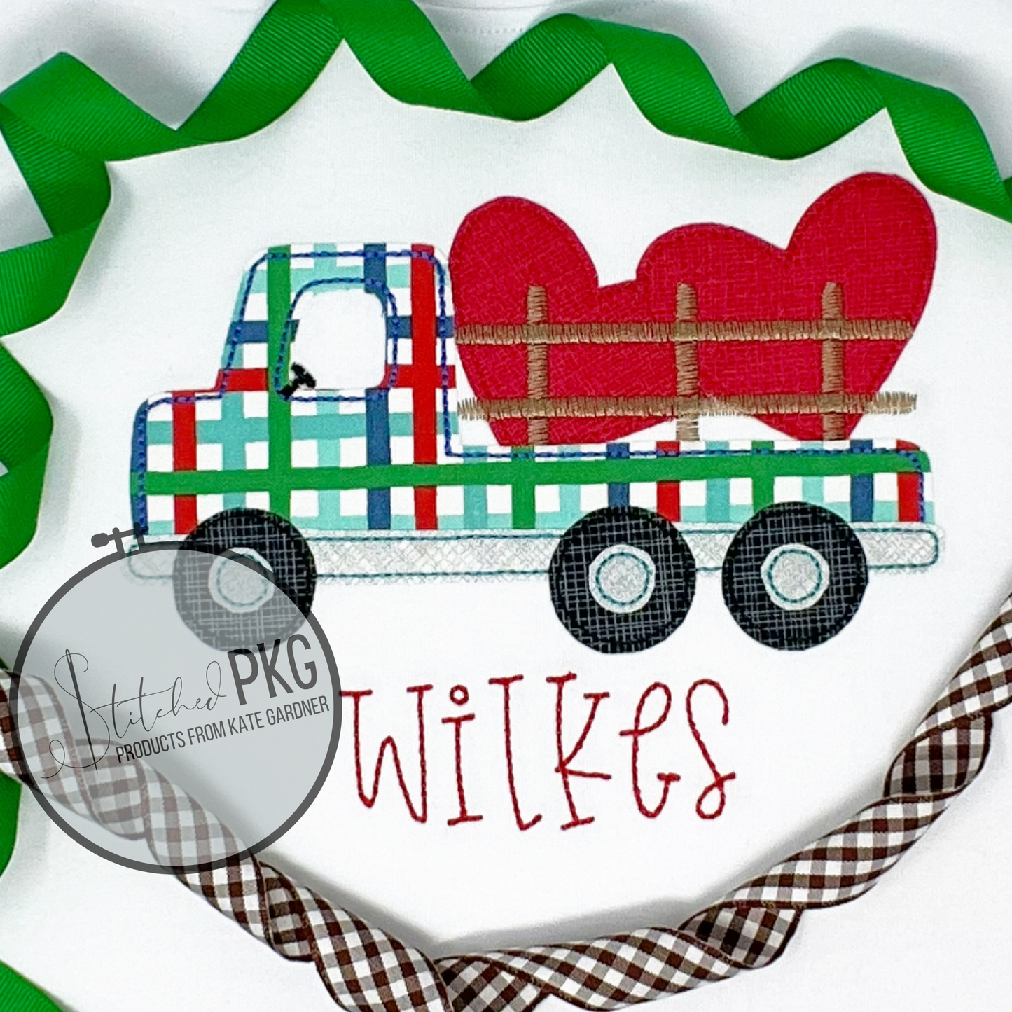 Valentine Heart Truck Bed Applique