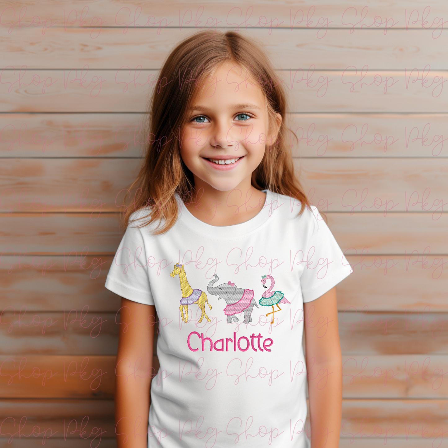 Zoo Ballet Embroidered Shirt