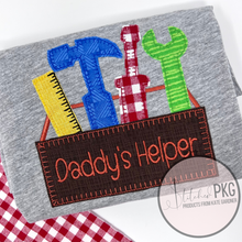 Load image into Gallery viewer, Tool Box Boy&#39;s Embroidered Applique Shirt

