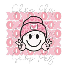 Load image into Gallery viewer, XOXO Smiley Beanie
