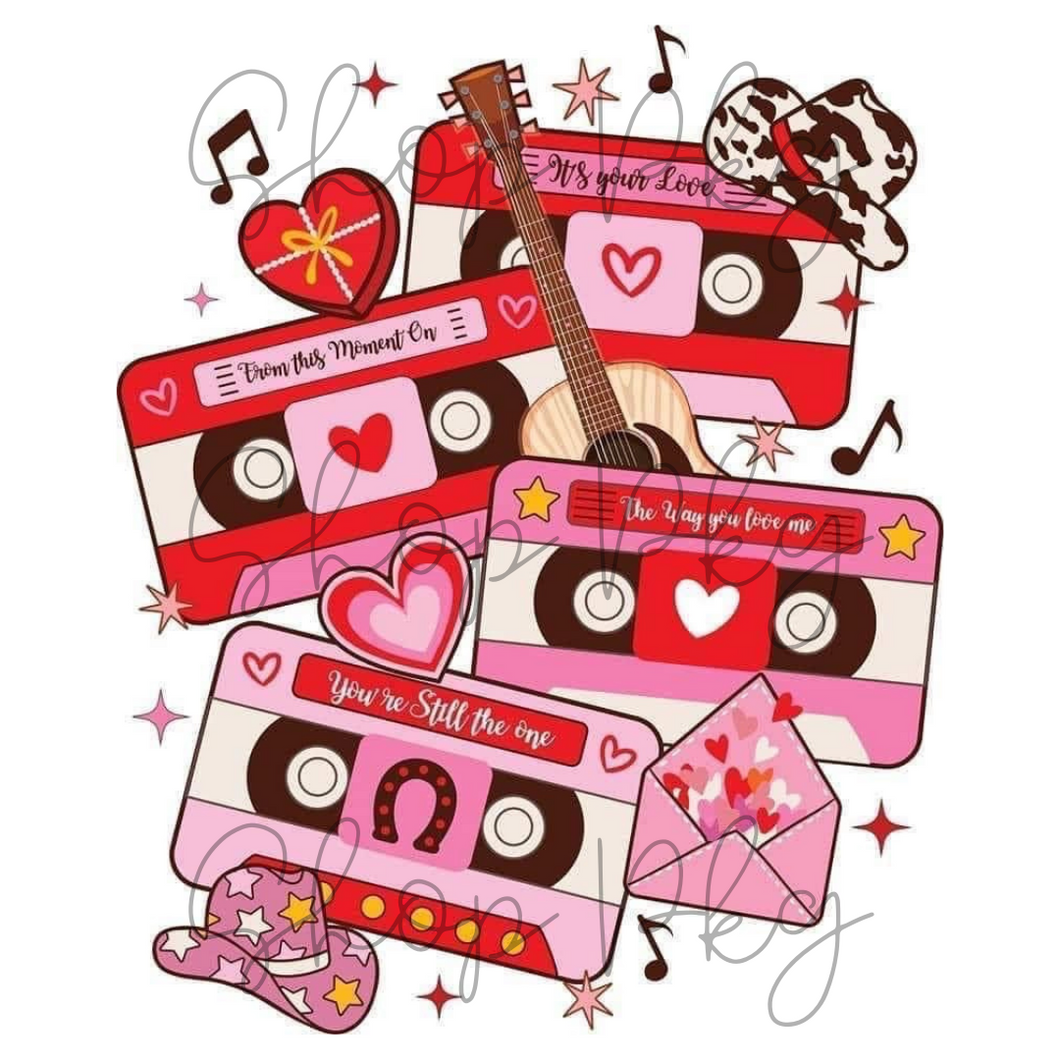 Old School Country Love Cassettes