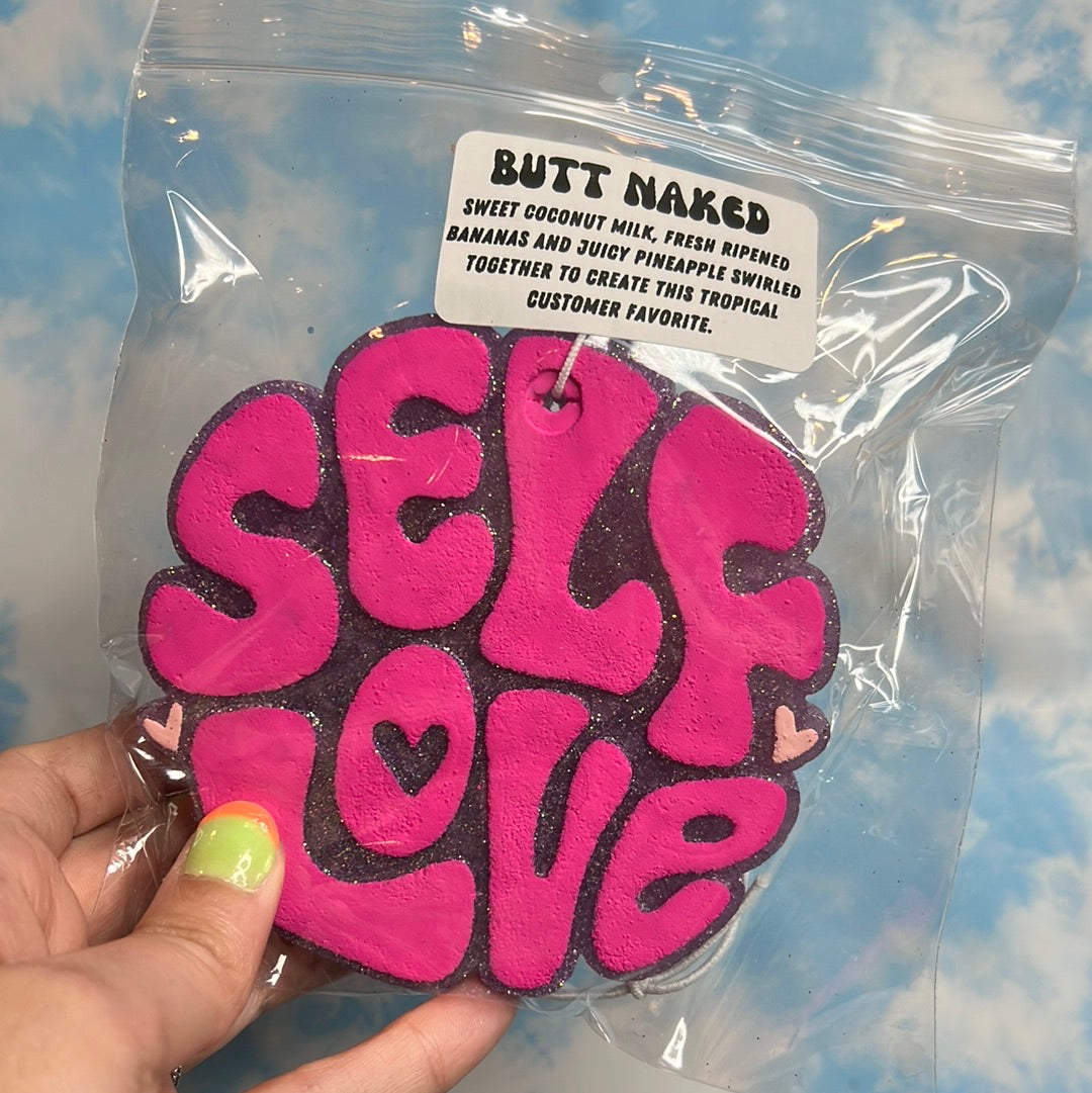 Self Love Car Freshie Pink/Purple