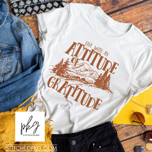 Load image into Gallery viewer, Attitude of Gratitude Graphic Tee
