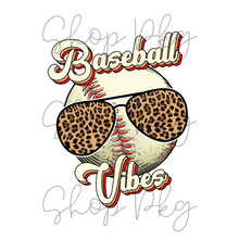 Load image into Gallery viewer, Baseball Vibes Leopard Aviators
