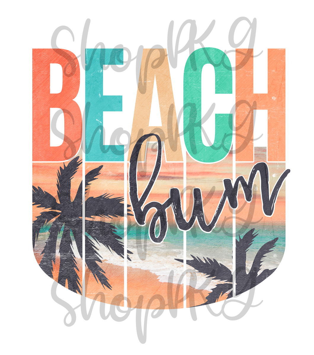 Beach Bum Pastel