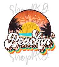 Load image into Gallery viewer, Beachin Stacked Background
