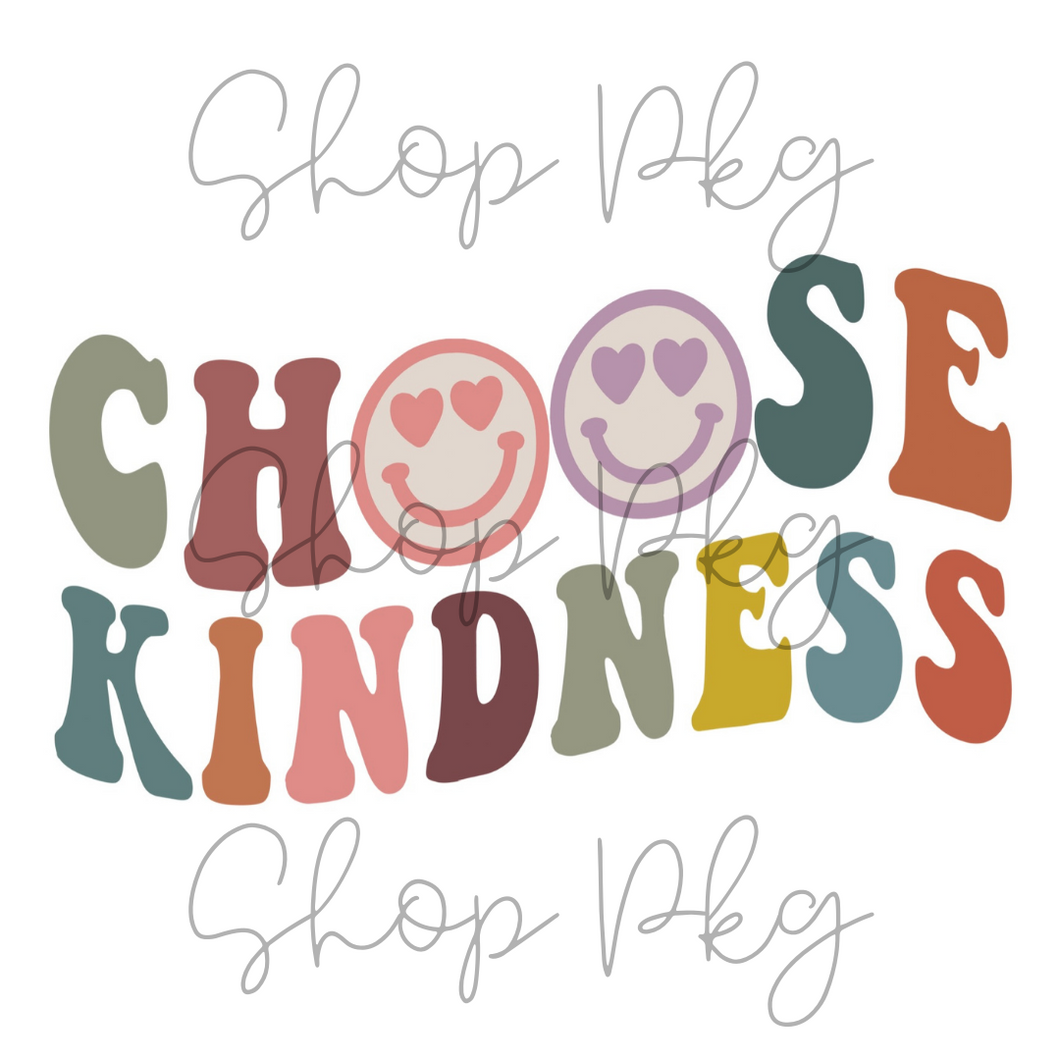 Choose Kindness Smiley Vibes