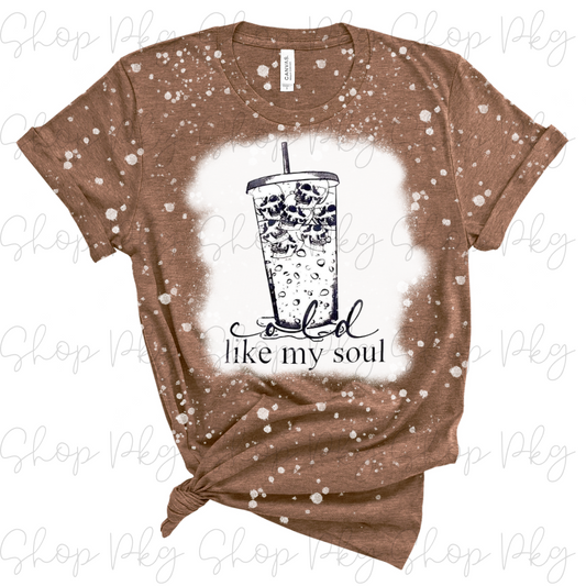 Cold Like My Soul Skeleton Ice Coffee