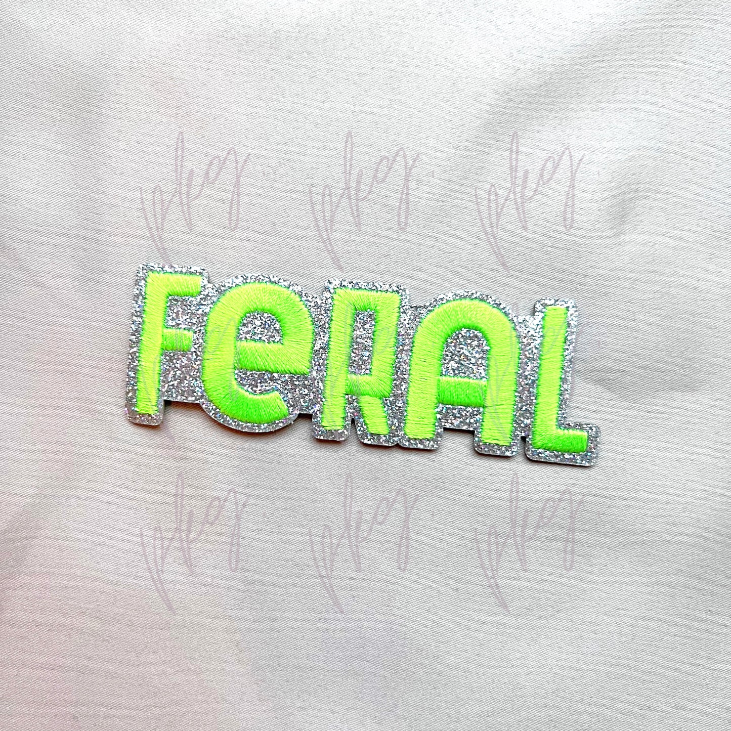 Feral Glitter Neon Patch