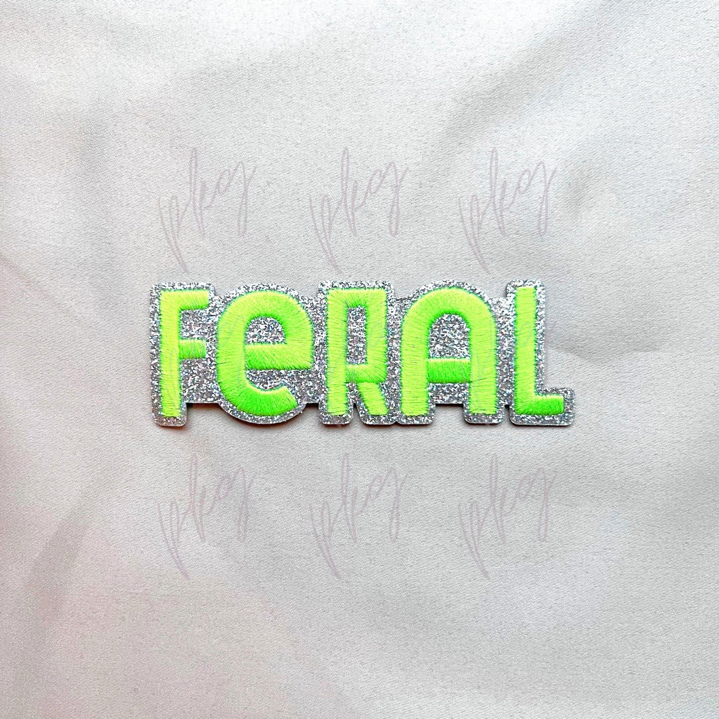 Feral Glitter Neon Patch