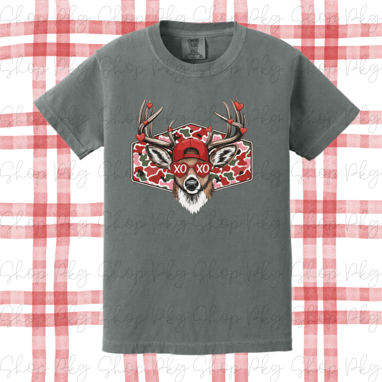 XOXO Deer Valentine Youth Graphic Tee