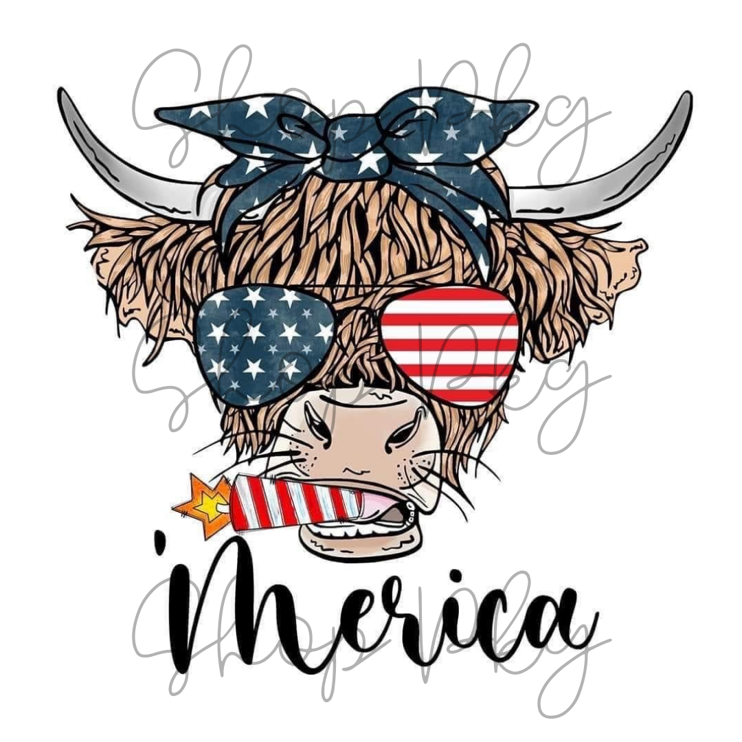 Highland Cow Merica