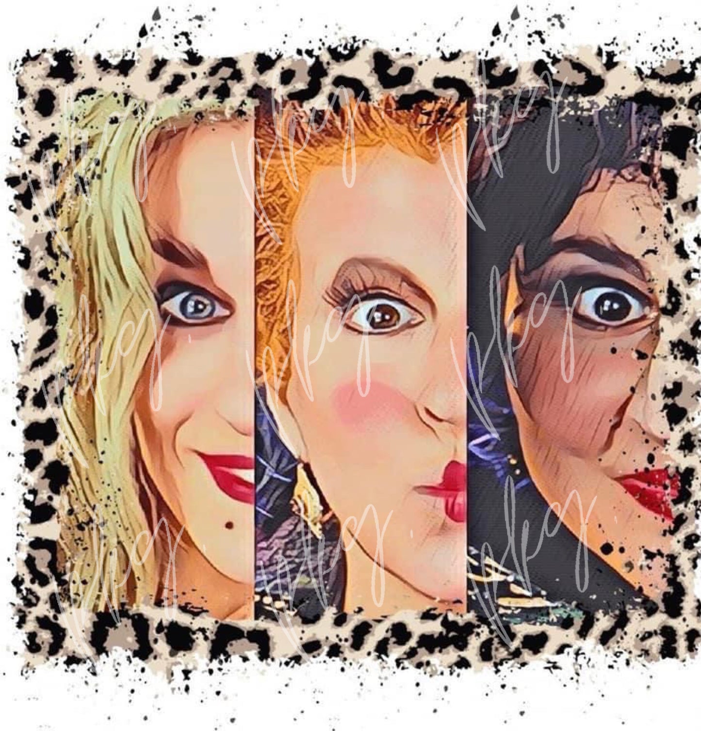 Hocus Pocus Split Faces