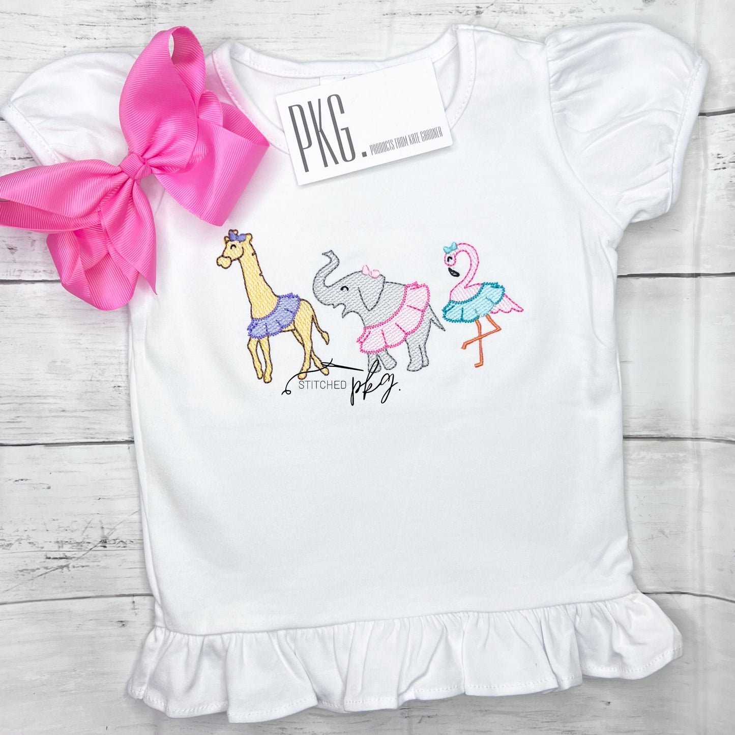 Zoo Ballet Embroidered Shirt