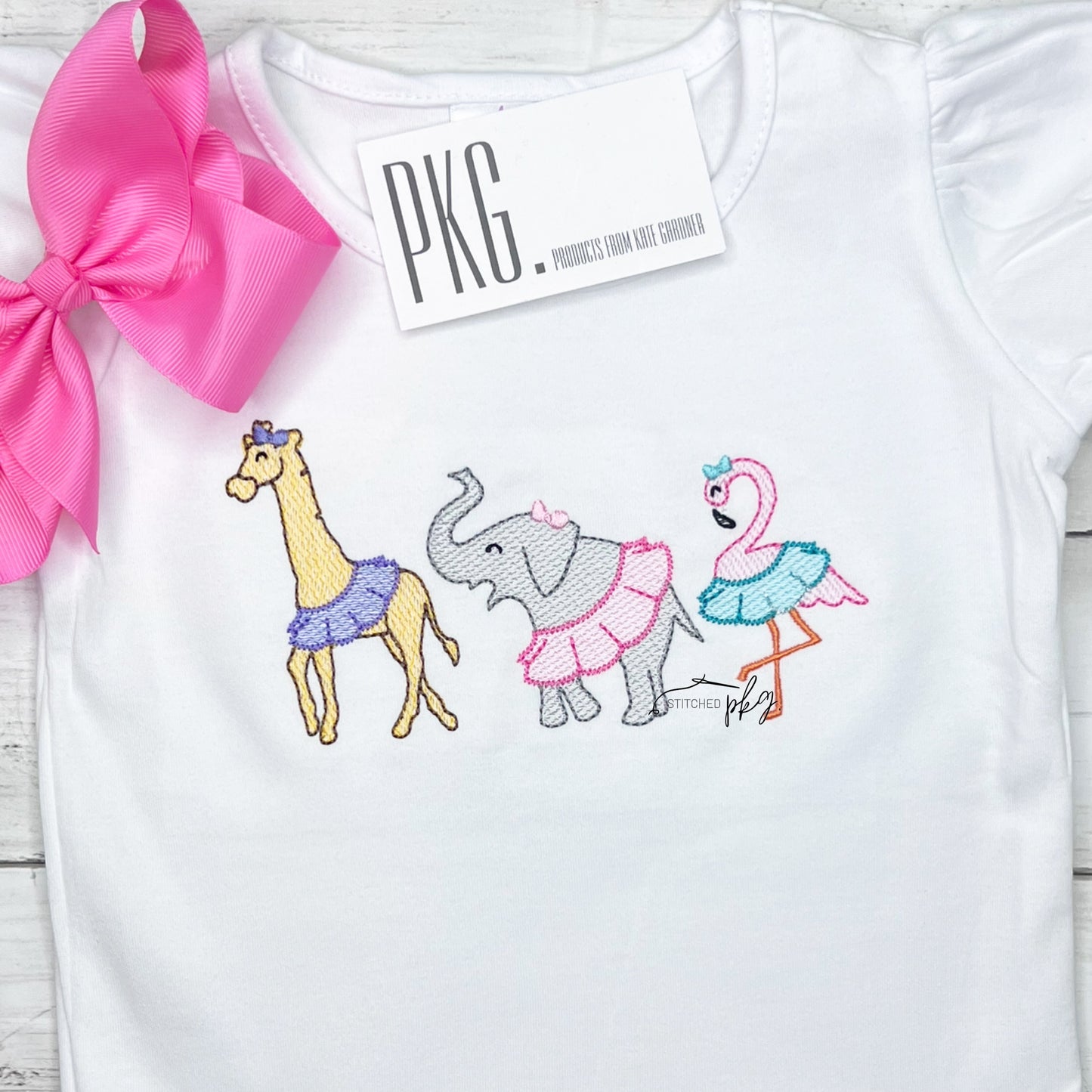 Zoo Ballet Embroidered Shirt