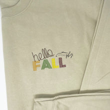 Load image into Gallery viewer, Hello Fall Embroidered Sweatshirt
