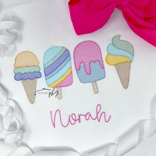 Frozen Treats Embroidery