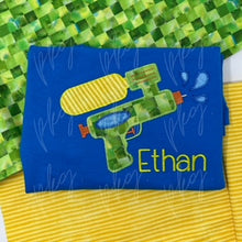 Load image into Gallery viewer, Water Gun Applique Shirt
