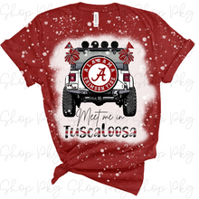 Load image into Gallery viewer, Meet Me in Tuscaloosa Jeep Back
