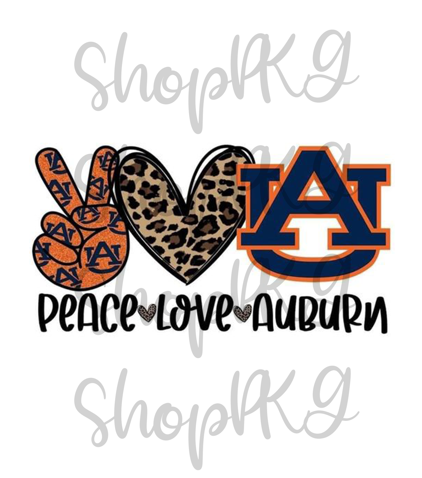 Peace Love Auburn