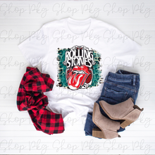Load image into Gallery viewer, Rolling Stones Leopard Graphic Tee
