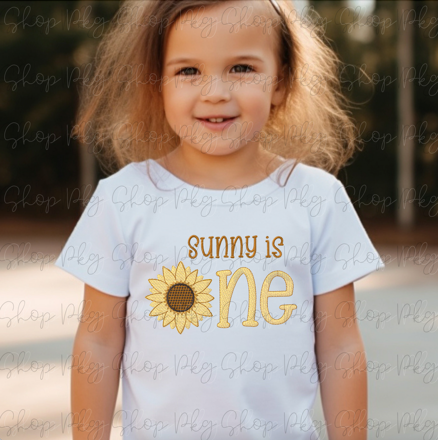 ONE Sunflower Embroidered Top