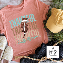 Load image into Gallery viewer, Thankful Football Mom Graphic Tee
