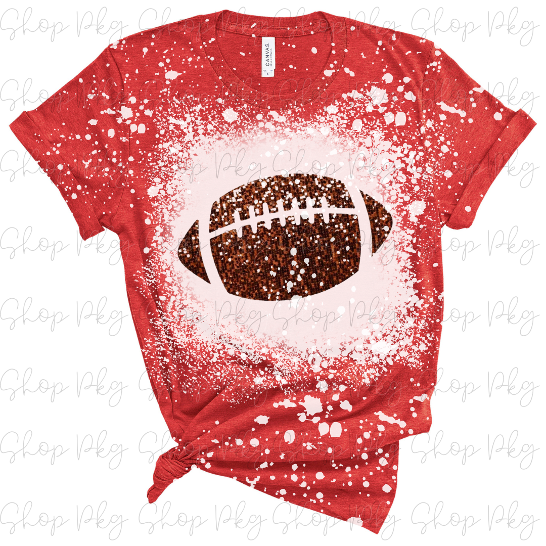 Faux Sequin Football