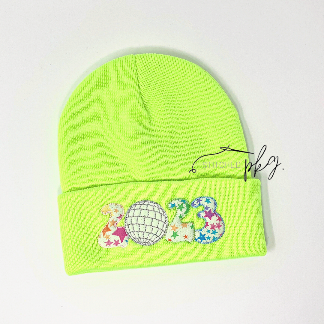 2023 NEON NYE Beanie Hat