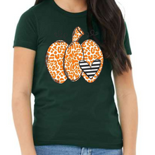 Load image into Gallery viewer, Leopard Pumpkin Youth Graphic Tee
