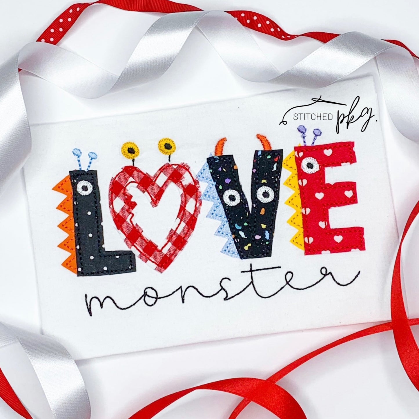 Love Monster Applique